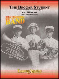 The Beggar Student (Excerpts) Concert Band sheet music cover